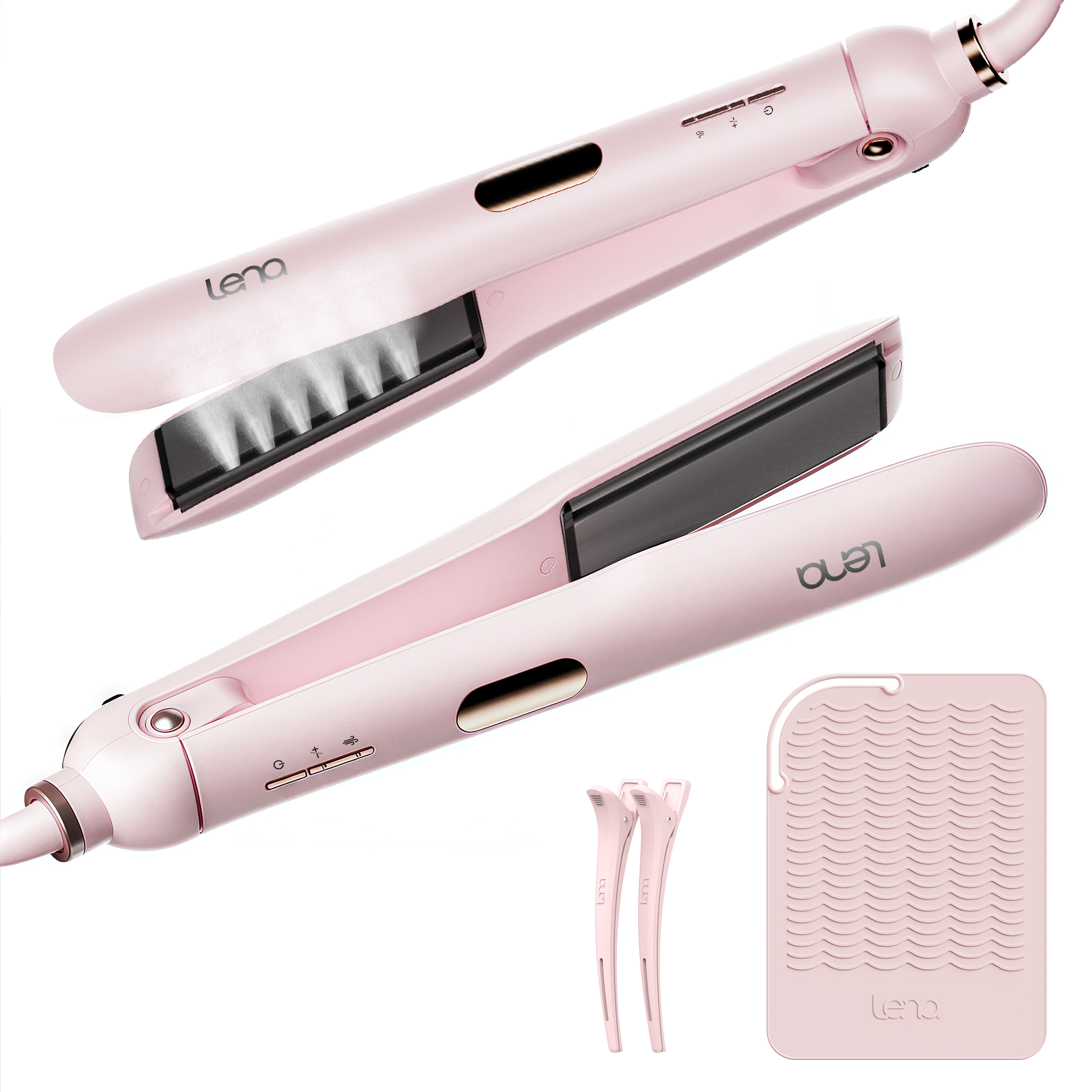 LENA H11 Steam Hair Straightener