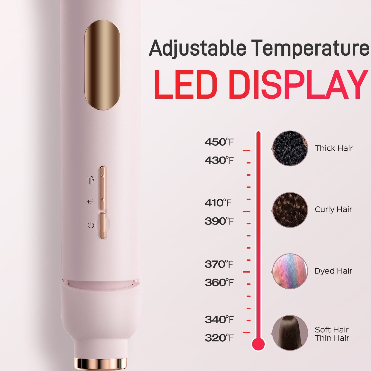 LENA H11 Steam Hair Straightener