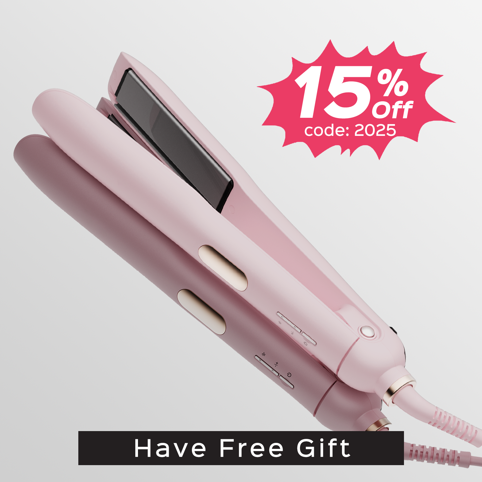 LENA H11 Steam Hair Straightener