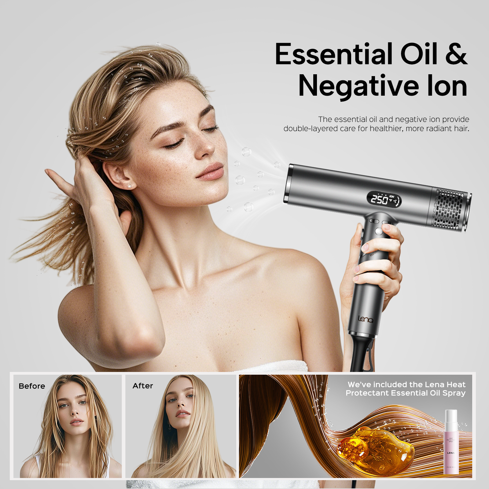 Lena F10 High-Speed Professional Hair Dryer