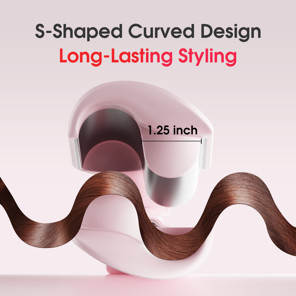 LENA S12 Beach Waver Hair Curling Iron