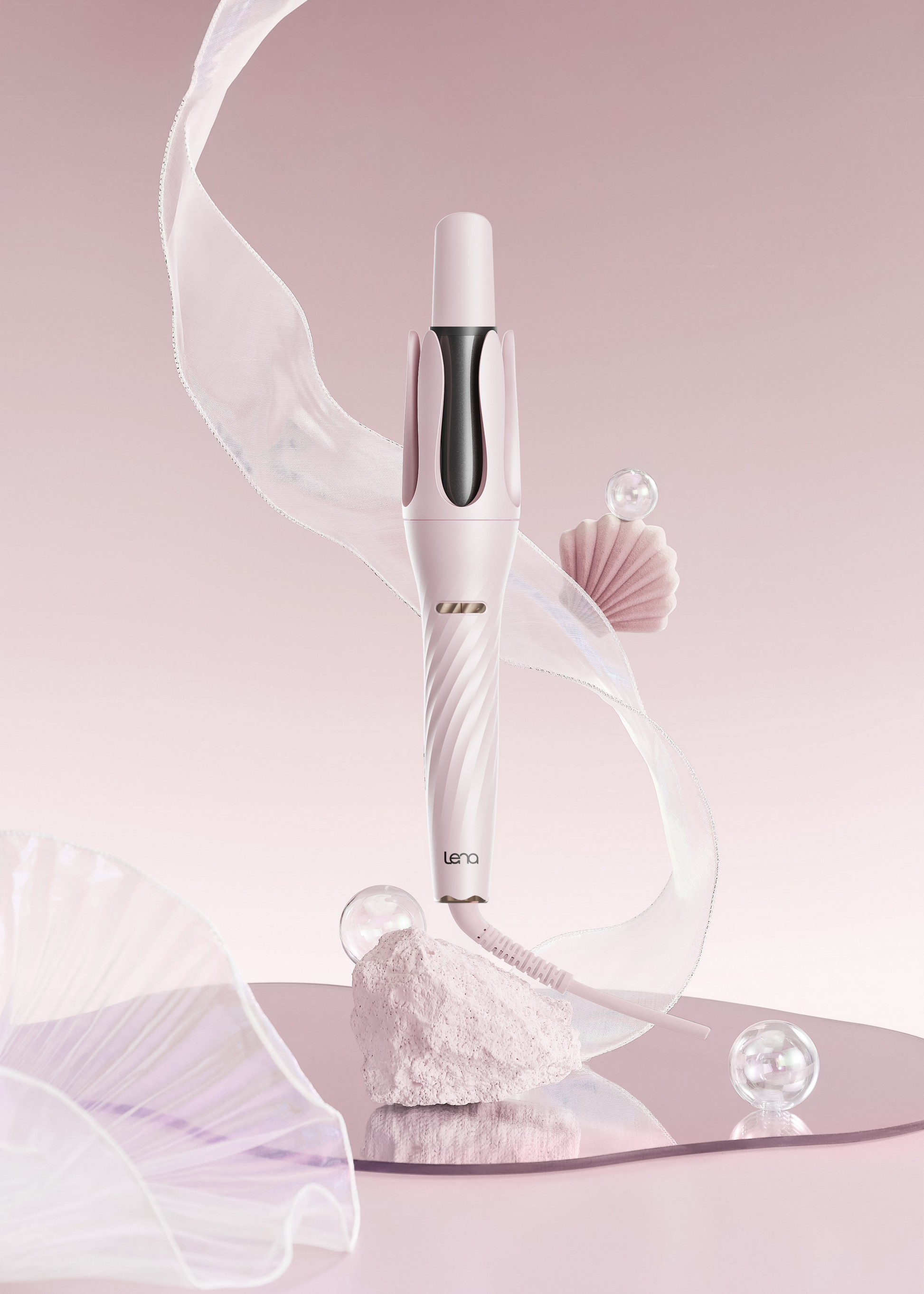 LENA Z4 Automatic Rotating Hair Curling Iron